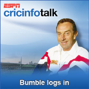 Cricinfo: Bumble Logs In